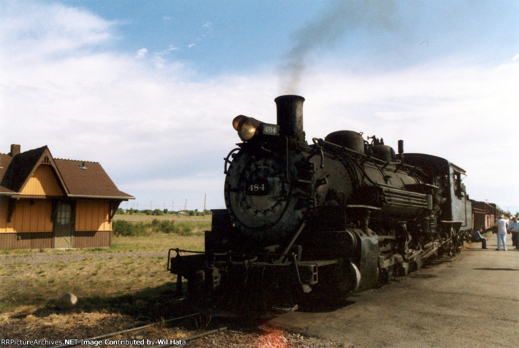 Cumbres & Toltec K-36 484